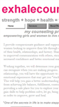 Mobile Screenshot of exhalecounseling.com